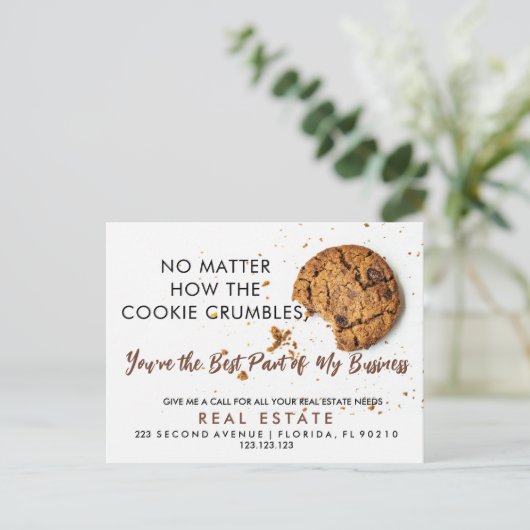 immobilier COOKIE références Faire-part (Debout devant)