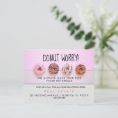 immobilier donut aiguilles Faire-part (Debout devant)