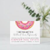 immobilier donut aiguilles Faire-part (Debout devant)