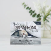 Immobilier Dream home Faire-part (Debout devant)