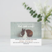 immobilier easter lapins aiguilles Faire-part (Debout devant)