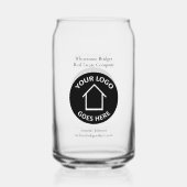 Immobilier Entreprise Logo Realtor Marketing (Verso)