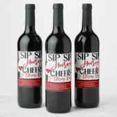 Immobilier Fermeture Vin Sticker bouteille, Sip Si (Bouteilles)