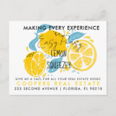 immobilier LEMON références Faire-part Carte posta (Devant)