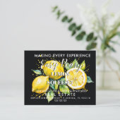 immobilier LEMON références Faire-part Carte posta (Debout devant)