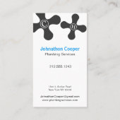 Immobilier Moderne Carte de visite aquarelle (Dos)