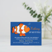 Immobilier Pêche pour référentiels Faire-part (Debout devant)