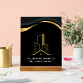 Immobilier personnalisé de luxe Black & Gold (Mariage)