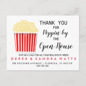 Immobilier POPCORN open house Faire-part Pos (Devant)