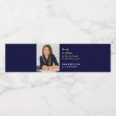 Immobilier Promotionnel Étiquette de bouteille d'e (Étiquettes simples)