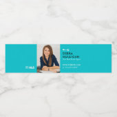 Immobilier Promotionnel Étiquette de bouteille d'e (Étiquettes simples)