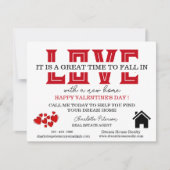 Immobilier Promotionnel Valentine's Day Cartes (Devant)