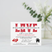 Immobilier Promotionnel Valentine's Day Cartes (Debout devant)