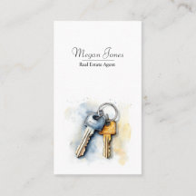 Immobilier, Realtor, Carte de visite courtier