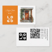 Immobilier, Realtor, Carte de visite courtier (Devant / Derrière)