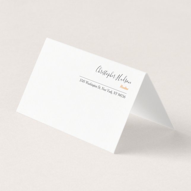 Immobilier simple professionnel (Front)