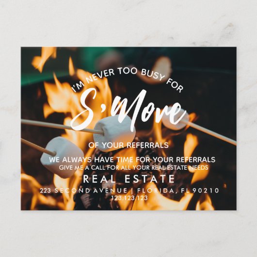 immobilier S'MOREreferrals Faire-part (Devant)