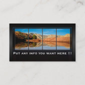 Immobiliers et votre carte de visite 2 de photo (Dos)