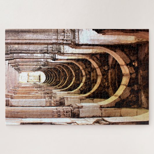 Immoe Puzzle - Ancient Abbey Legpuzzel (Horizontaal)