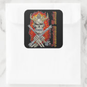 Immortalis Mortis Onsterfelijke Dood sticker slech (Tas)
