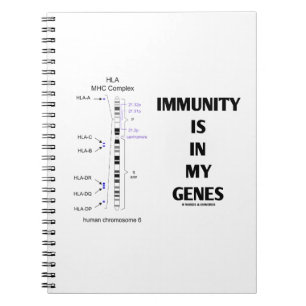 Immuniteit is in mijn genen (immunologisch chromos notitieboek