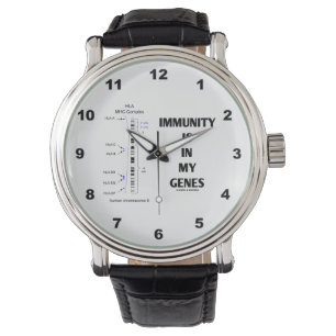 Immuniteit zit in mijn genen immunologisch weefsel horloge