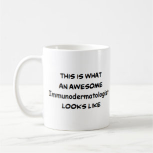 immunodermatologue, énorme tasse de café