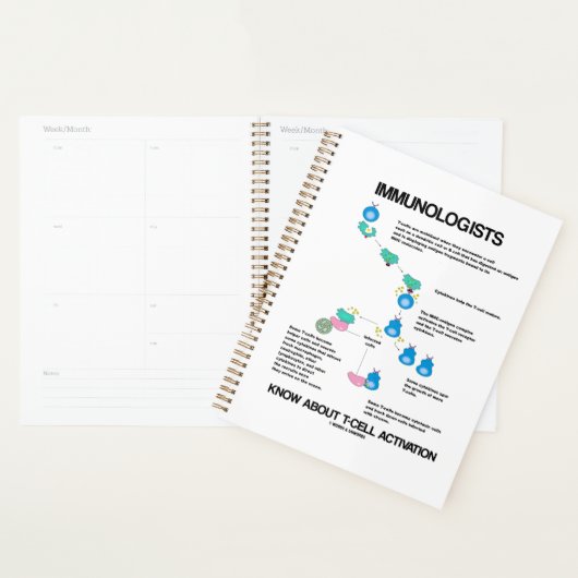 Immunologen weten over T-cel activering Planner (Display)