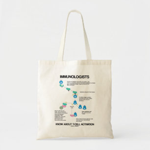 Immunologen weten over T-cel activering Tote Bag