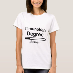 Immunologische graden laden t-shirt