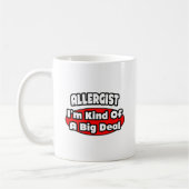 Immunoloog / Allergist .. belangrijk onderdeel Koffiemok (Links)