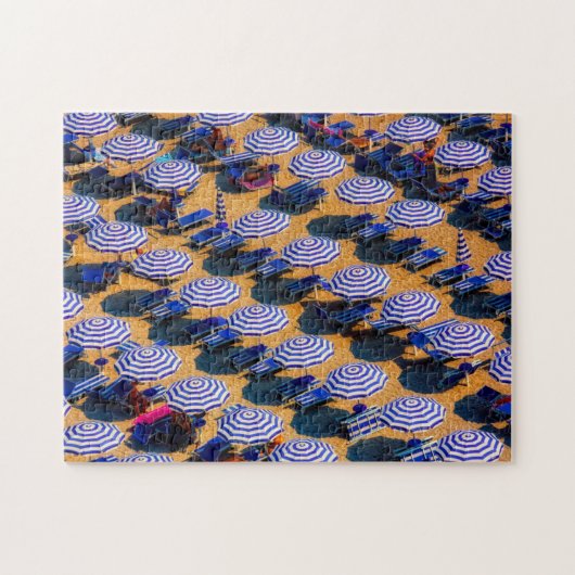 Immuunsysteem Puzzle - Beach Umbrellas Legpuzzel (Horizontaal)
