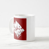 Imotion Art Is Pure – Red Art Quote Mug (Devant gauche)