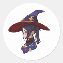 Impact de Genshin : Mona Sticker (fanart)