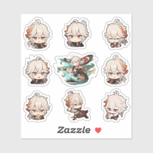 Impact de Genshin : Stickers Kazuha Kaedehara