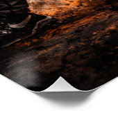 Impact Implacable – Affiche de Baseball Swing Puis (Coin)