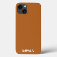 Impala brown kleurnaam Hoesje-Mate iPhone case