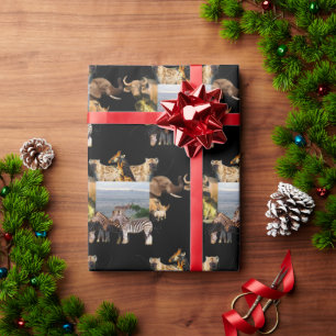 Impala Hill wildlife lijst Wrapping Paper Cadeaupapier