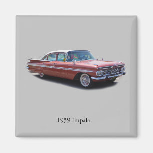 Impala magnet 1959 magneet