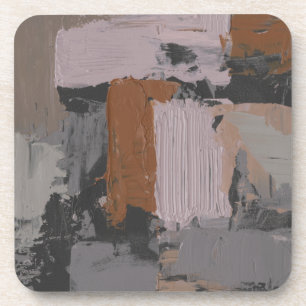 Impasto Abstract I Bier Onderzetter