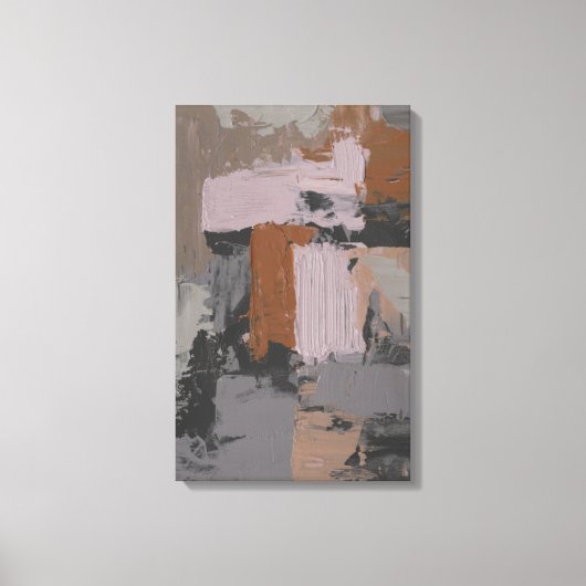 Impasto Abstract I Canvas Afdruk (Voorkant)