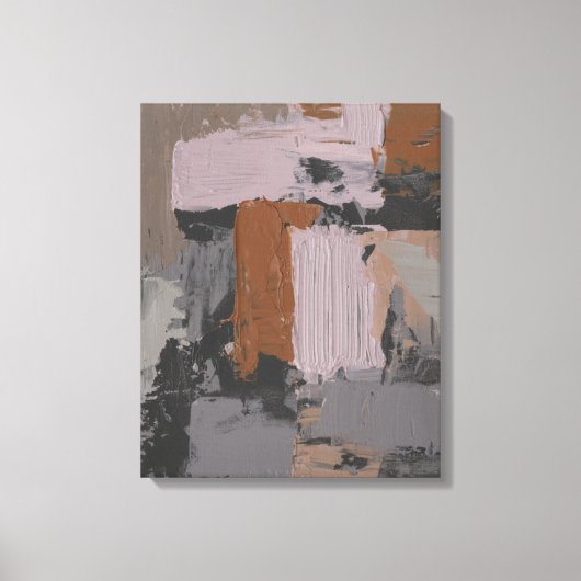 Impasto Abstract I Canvas Afdruk (Voorkant)