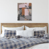 Impasto Abstract I Canvas Afdruk (Insitu (Slaapkamer))