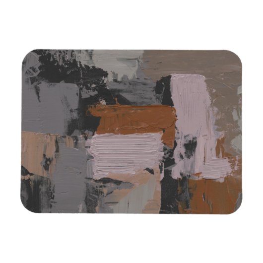 Impasto Abstract I Magneet (Horizontaal)