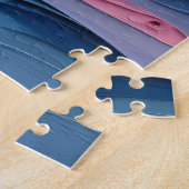 Impasto Dolphins and Ocean Waves   Legpuzzel (Zijkant)