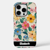 Impasto Flower Garden Hoesje (Achterkant)