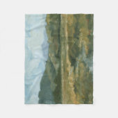 Impasto Landscape III Fleece Deken (Voorkant)