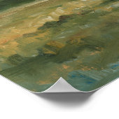 Impasto Landscape III Poster (Hoek)