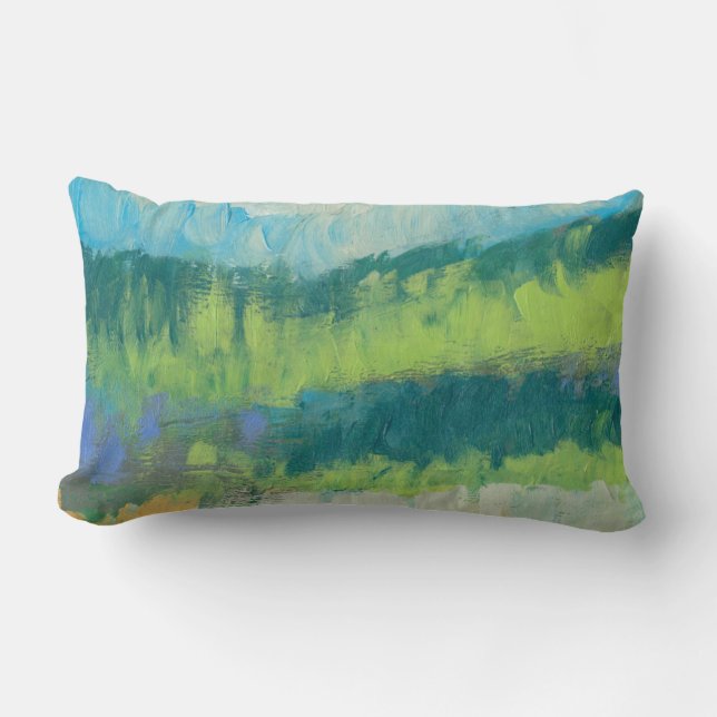 Impasto Veld II Kussen (Voorkant)