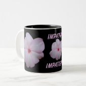 Impatiens  Mok (Voorkant links)